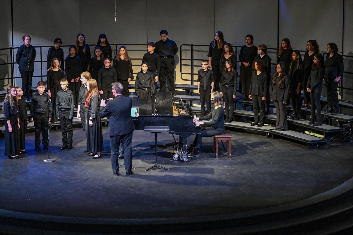 Middle School Winter Chorus Concert.