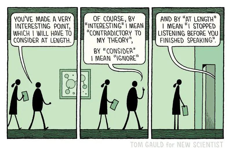 newscientist's tweet image. Handling a difference of opinion, by @tomgauld

newscientist.com/article/0-tom-…