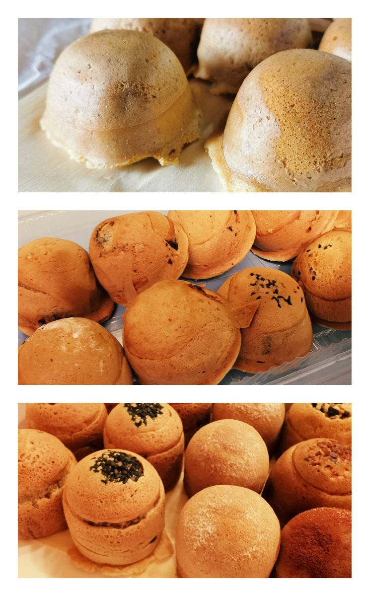 otaru_aobato's tweet image. 【さあ、オヤツの時間だ】
パンが高価だった明治時代に登場した、リーズナブルで小樽市民に長く愛されているおやつ。

西川のぱんじゅう、正福屋、桑田屋 好きな味をどうぞ！

#小樽
#炭鉄港
#小樽よいとこ
#小樽スイーツ
#アオバト定期便