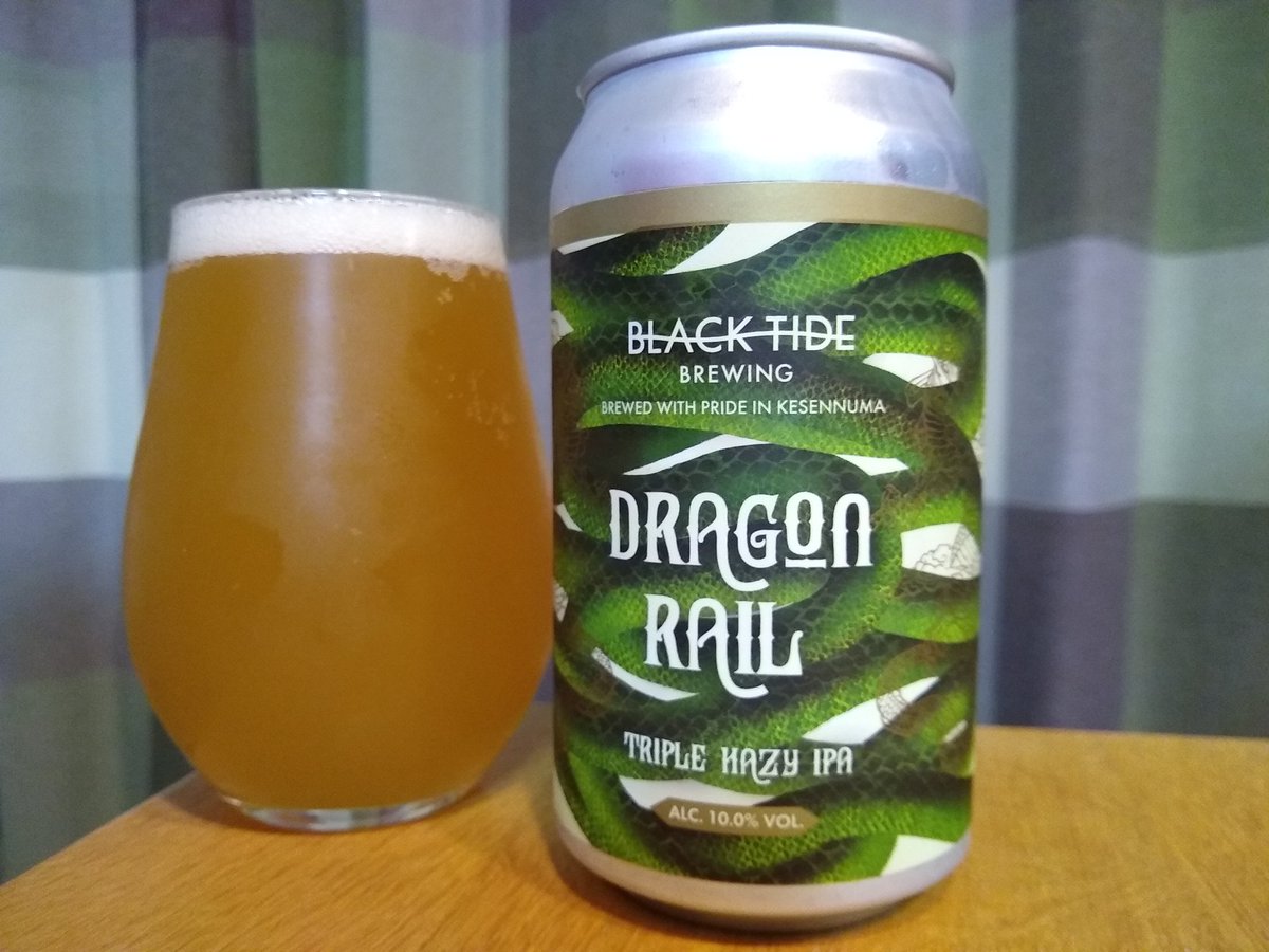 tkstokyojapan's tweet photo. 乾杯🍻
#blacktidebrewing #hazyipa https://t.co/pLstK80v42