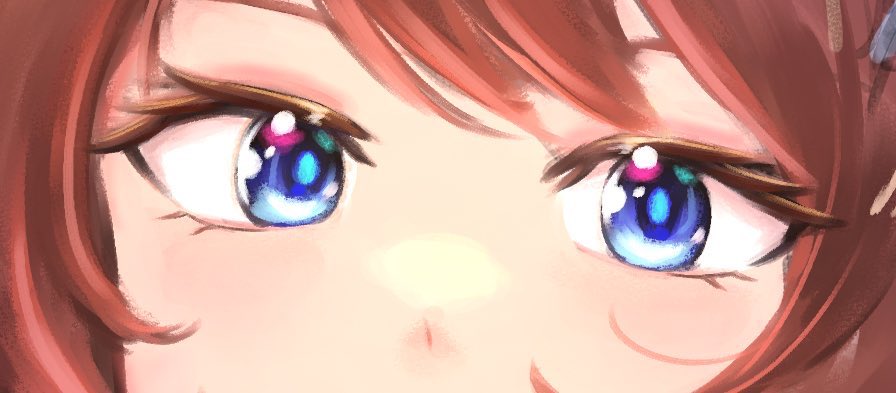 ウオッカ(ウマ娘) 「#目だけでフォロワーさんを惚れさせる 」|へるしーしこうのイラスト