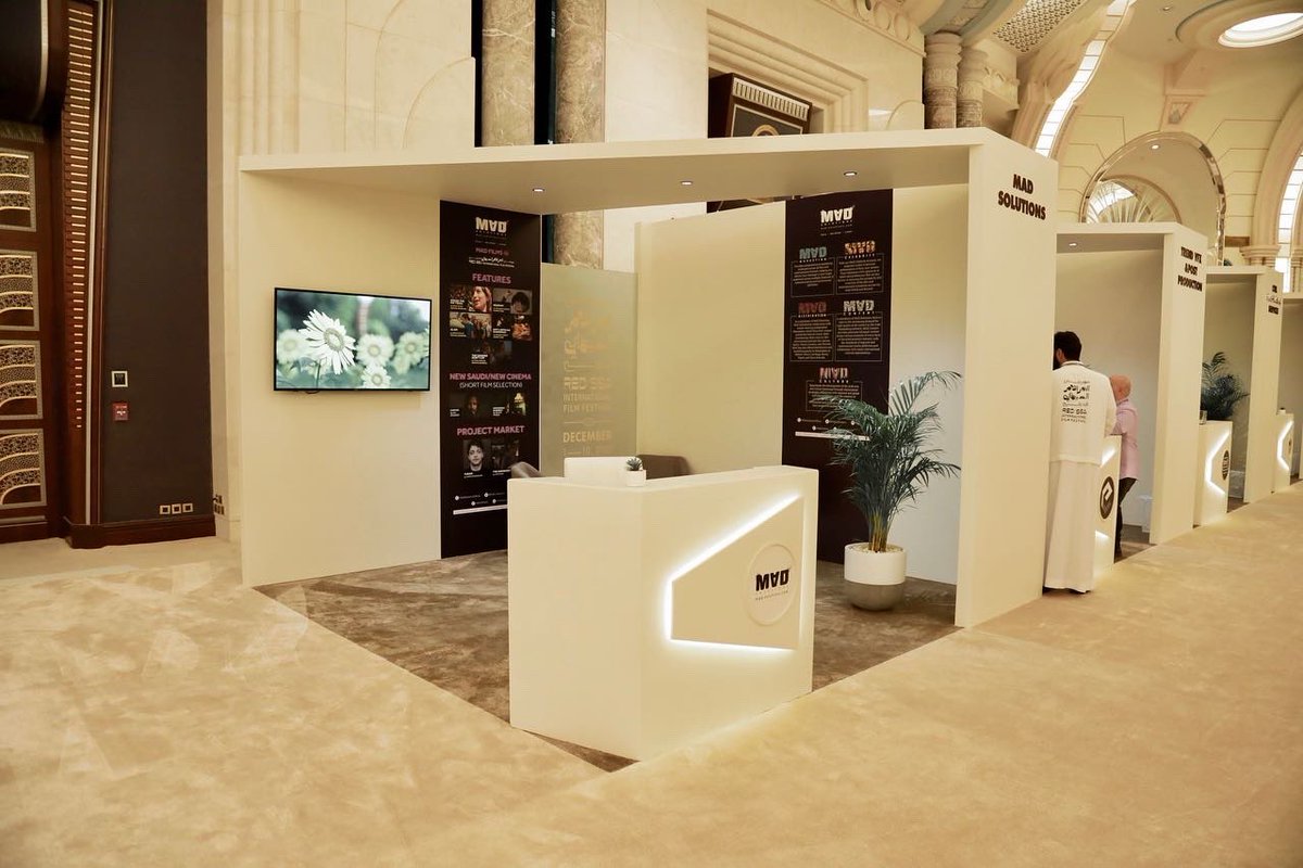 MAD_Solutions's tweet photo. Drop by #MADSolutions' booth (number 26) at the 2nd Edition of the #Red_Sea_Souk during @RedSeaFilm and our industry experts will answer all your questions ✨

See you there!

#RedSeaIFF22 #FilmIsEverything https://t.co/75qlcqI03X
