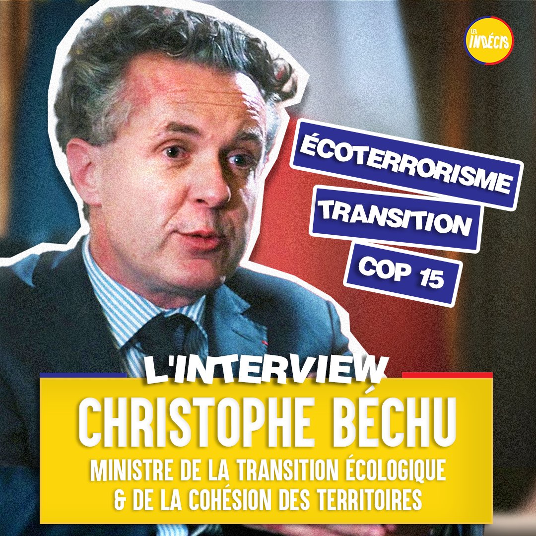 Les Indécis (@indecisoff) on Twitter photo « On recycle un ministre de la transition écologique tous les ans! »
🌱Rdv dès maintenant pour découvrir l’interview avec <a href="/ChristopheBechu/">Christophe Béchu</a> juste ici 👉🏽🎬
youtu.be/k-be_EDPltE <a href="/Ecologie_Gouv/">Ministères Territoires Écologie</a> avec <a href="/AlexDarmon/">Alex Darmon</a> 🎙#ecologie « On recycle un ministre de la transition écologique tous les ans! »
🌱Rdv dès maintenant pour découvrir l’interview avec <a href="/ChristopheBechu/">Christophe Béchu</a> juste ici 👉🏽🎬
youtu.be/k-be_EDPltE <a href="/Ecologie_Gouv/">Ministères Territoires Écologie</a> avec <a href="/AlexDarmon/">Alex Darmon</a> 🎙#ecologie