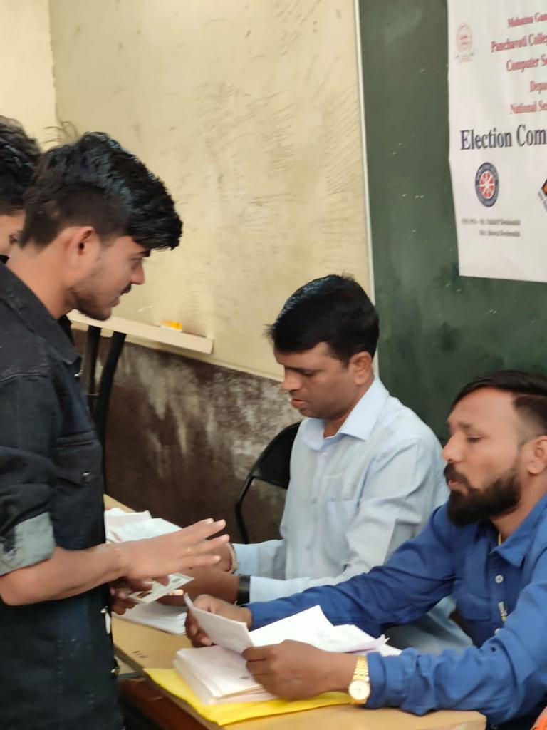 NSS_PCMCS's tweet image. Mahatma Gandhi Vidyamandir's Panchavati College of Management and Computer Science, Nashik.
Department of National Service Scheme organised a "Voter Awareness and Registration Program" today.
#NSS #SPPU #Youth #College #Election
#Voter #Awareness