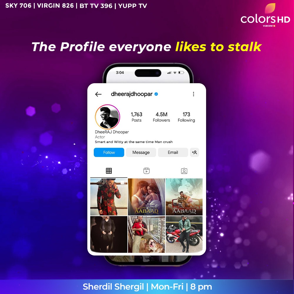 Don't you all agree?🙈

Watch #SherdilShergil Mon-Fri at 8 pm.

#colorsuk #colorstv #SherdilShergil #dheerajdhoopar #surbhichandna #london #quiz #unitedkingdom #uklovers #unitedkingdomlovers