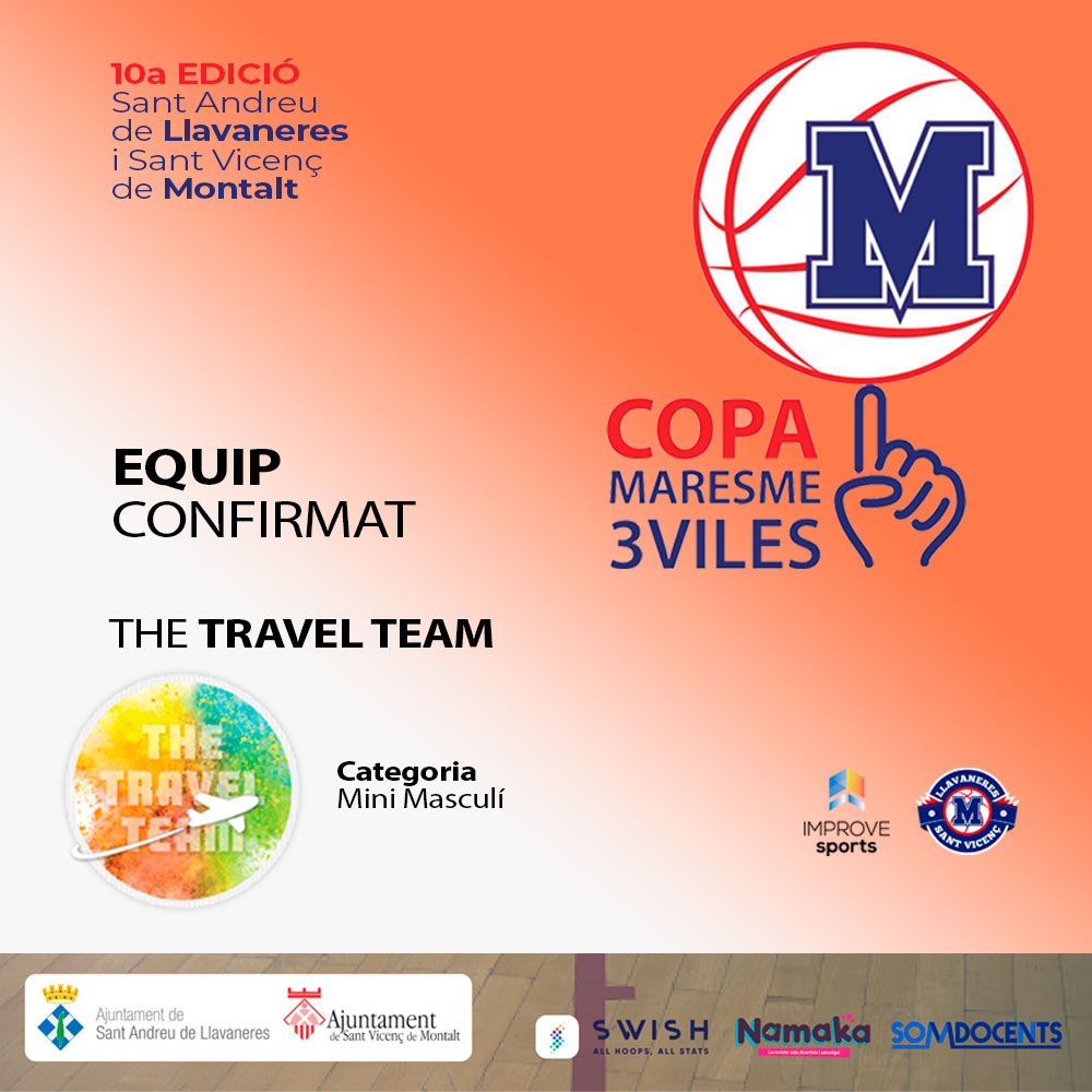 CopaMaresme3V's tweet photo. Bona tarda a tothom 🏀🔥

Seguim amb les presentacions dels clubs que participen a la @copamaresme3, avui amb @thetratea

L'equi de #toulusse competirà en categoria mini masculí 🏃

Moltes gràcies per participar 🙌 https://t.co/04EwLl25BY