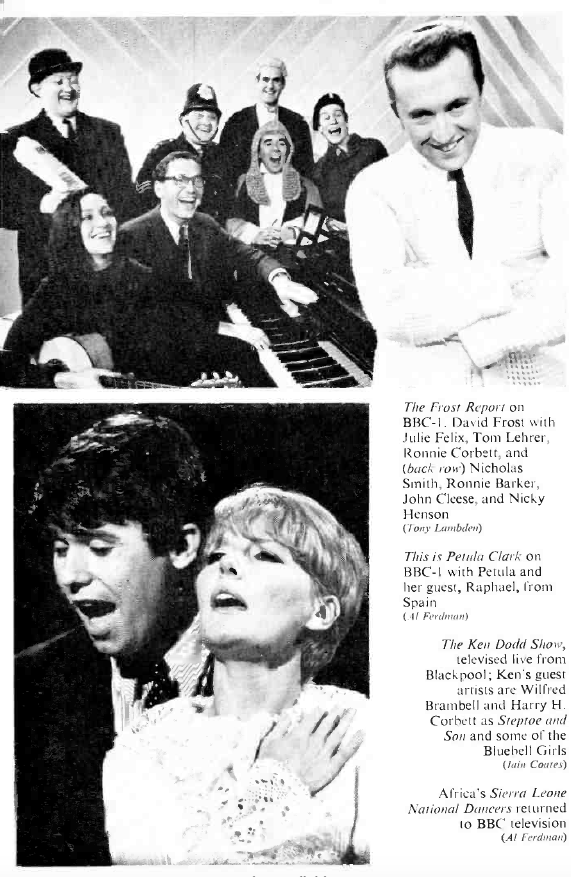 APTSArchive's tweet photo. The BBC Year Book for 1967. Day 40 of #ABookADay
The coming of colour television and at look back to the World Cup of 1966.
#BBC100 #BBC100yearsago #BBCCentenary #BBCHistory #GraphicDesign https://t.co/k9KrqrYIpU
