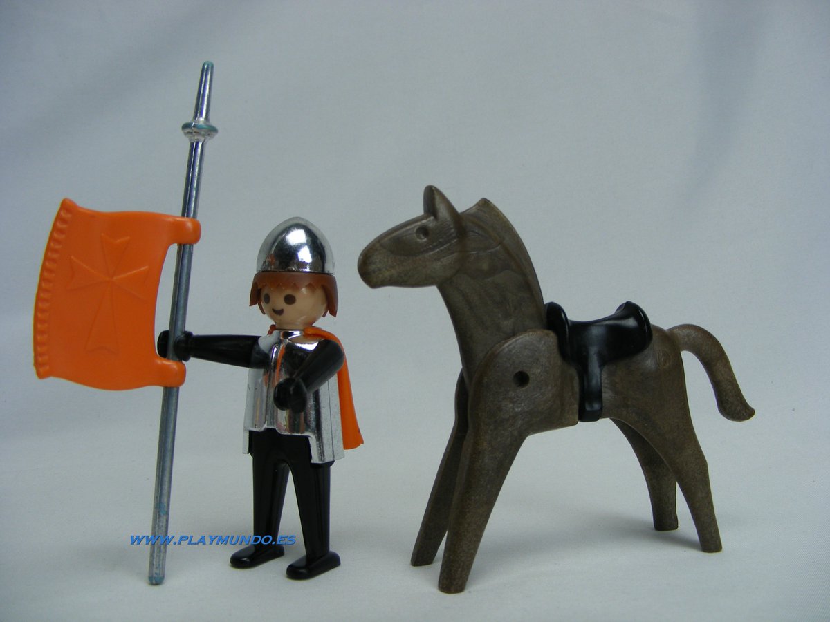 PLAYMUNDO's tweet photo. #PLAYMOBIL 3265 CABALLERO MEDIEVAL (AÑO 1974 - 1975)
https://t.co/ZkFFZjXuHN https://t.co/X6Cubb1YFj