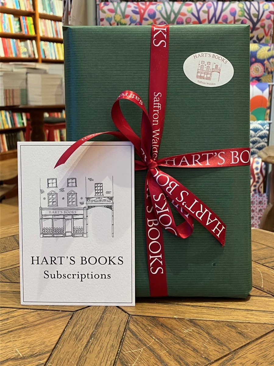 hartsbooks's tweet photo. Looking for a gift! With over 200 years of reading between us, let Hart's handpick a book for your loved one. A book will arrive in the post beautifully wrapped every month.
After short consultation we tailor every subscription to the recipient's tastes. @hartsbooks @Dauntbooks https://t.co/dFnXJZEFBw