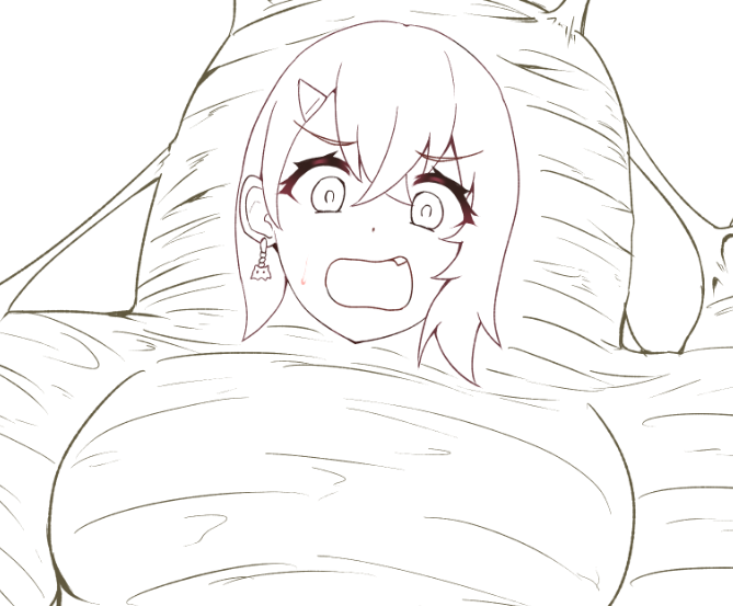 有料の方向けに別バージョンの蜘蛛糸マミフィケーション作ってますのでチラ見せ( ◠‿◠ ) 