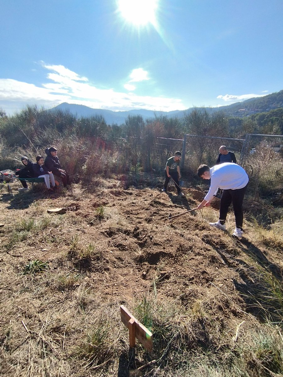 InsGabriela's tweet photo. L'alumnat de 3rC està iniciant el projecte "Bassa".
Ja han escollit el lloc i ja comencen les tasques d'acondicionament de la zona. En breu veurem les primeres millores!
#somgabriela #3rC #projecteBassa #acondicionament https://t.co/TaHQbOfuLH