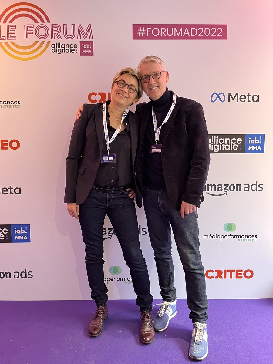 #ForumAD2022 toujours un réel plaisir d’écouter mon amie Dorothée Rieu, Dr en neurosciences et PDG de <a href="/mediamento/">Dorothée Rieu</a> sur les Sciences Cognitives et acteurs dans la #Communication, le #Marketing et la #Publicité. 👋😉