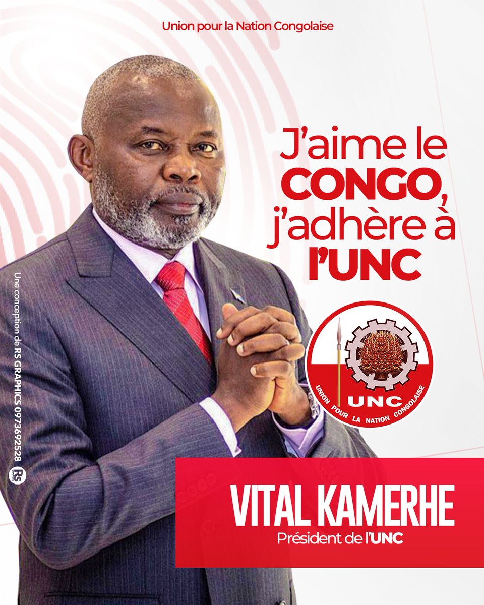 Venez nous joindre en adhérant à notre parti l’<a href="/uncrdc/">UNC_RDC Officiel</a> dirigé par le PN <a href="/VitalKamerhe1/">Vital Kamerhe</a> et le SG <a href="/BillyKambale1/">Billy Kambale</a>