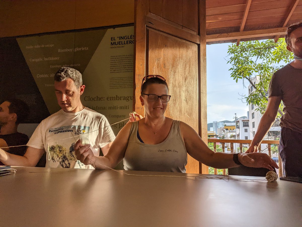FreeRangeChalet's tweet photo. SANTA MARTA
Then we finished up with our first group get together in the LamArt Restaurant for some wonderful seafood before our first day on the trek.
3/3
#ColombiaNotColumbia #360Holiday #TeamFreeRange
📸 Credits to everyone in the group https://t.co/FkECVlze3I