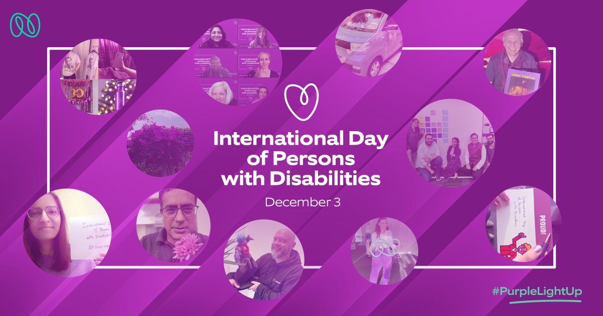 On #IDPD22, we at #Nagarro support the #PurpleLightUp initiative to spread awareness about the one billion people worldwide, who have disabilities and face barriers to inclusion in many key aspects of society. 💜 #CARING #InclusionRevolution #DisabilityConfidence
