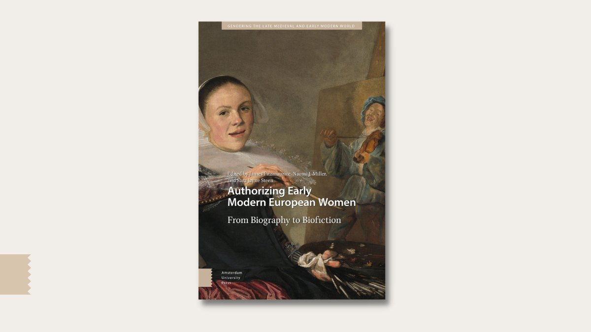 AmsterdamUPress's tweet photo. Join AUP editor @egaffney4 today at 10:30 EST at #RenSA22Virtual conference for a roundtable on Creative Approaches to the Lives of Early Modern Women ! This discussion was organised by the editors of our recent title 'Authorizing Early Modern Women' https://t.co/iuAXO6vfC5 https://t.co/jmltVPWmMw