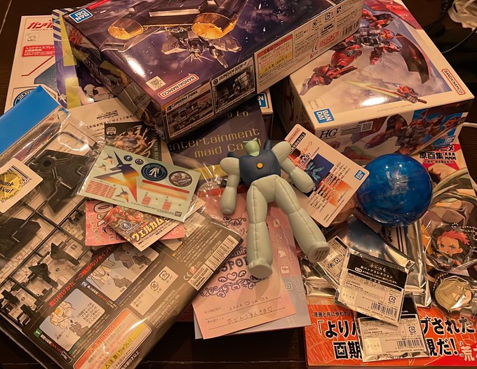 今日の戦果、お財布ペラペラやん💦
また罪が増える… 