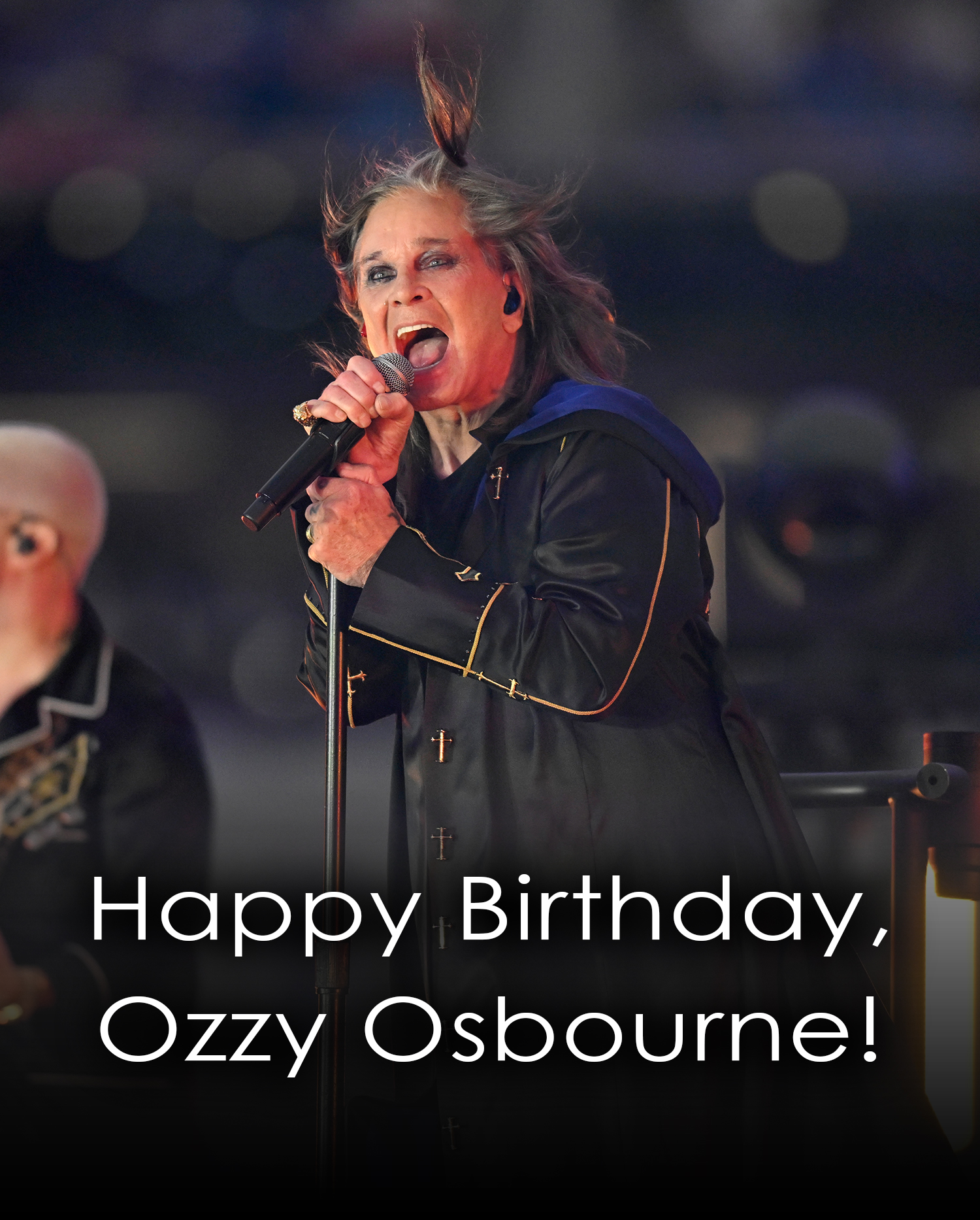 HAPPY BIRTHDAY, OZZY OSBOURNE! The \"Prince of Darkness\" is turning 74 today!  