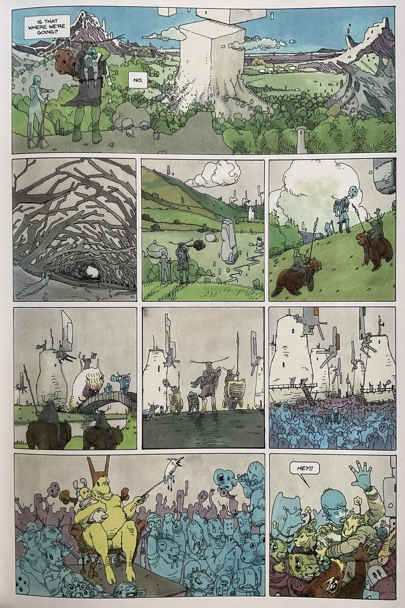 MrBitterwitter's tweet image. Also in the post today is the book Yodel were incapable of delivering a month ago.
Really nice 1970s European vibe to this, plus a soundtrack by Beak