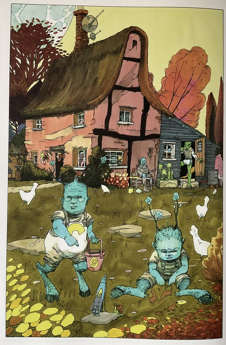 MrBitterwitter's tweet image. Also in the post today is the book Yodel were incapable of delivering a month ago.
Really nice 1970s European vibe to this, plus a soundtrack by Beak