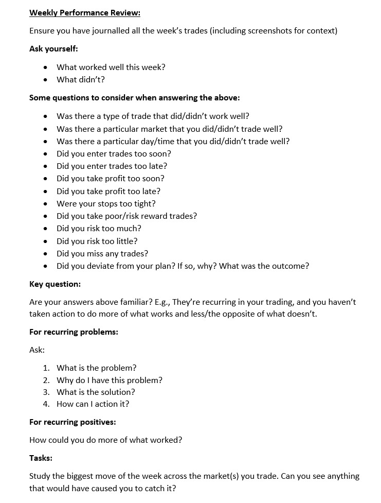 Use this to step up your weekly performance review https://t.co/0cNU6DTX5V