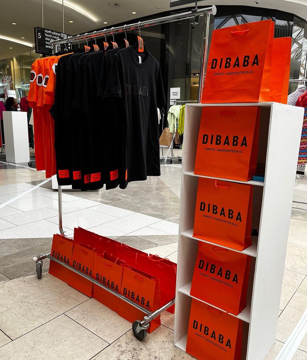 safashionweek's tweet photo. Shop @DibabaOfficial at the #SAFWPopUp Shop at the Crystal Court in @TheMallOfAfrica this weekend! #SAFW #MallOfAfrica #Dibaba #FNBBusiness #LoveFNB https://t.co/shlhFOzEcU