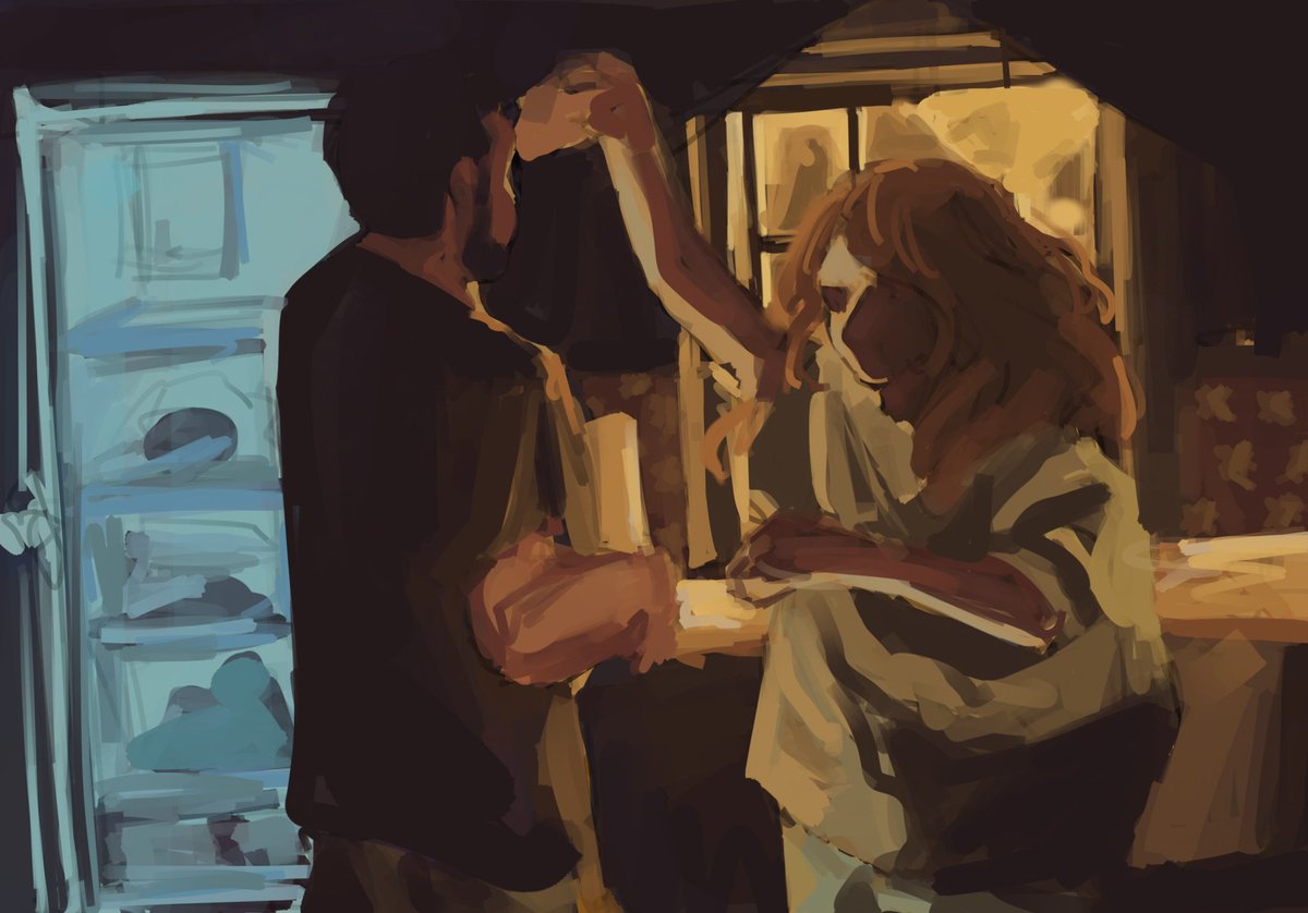 _unicat__'s tweet photo. Recreate some scenes from Taylor Swift’s short film
#digitalpainting https://t.co/CaKNHcbs7N