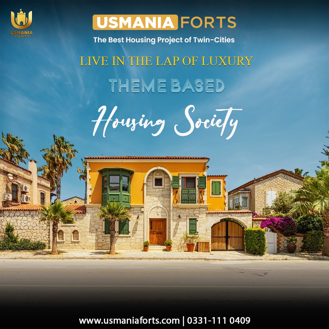 usmaniaforts's tweet photo. With state-of-art infrastructure, diverse culture, and modern amenities. Usmania forts is truly a place of a luxurious and comfortable lifestyle.
Grab the opportunity and be a part our community for a desirable lifestyle.
#usmaniaforts #twitterfiles #Ukraine #Turkey https://t.co/8fqKoKRPLf