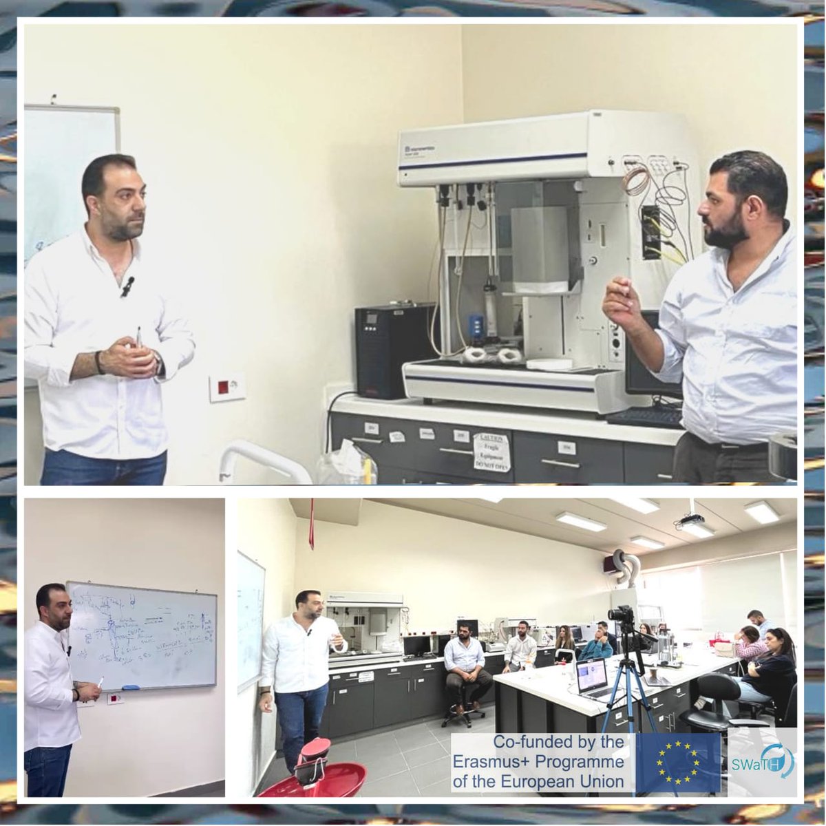 SWaTH_Project's tweet photo. Mentioned you: The GC/MS - training by Technoline Company that attracted members from different partner institutions.
#UOB
#chemicalengineering
#technoline
#TrainingForEmpowerment
#swathproject
#erasmusplus https://t.co/OBy1hLZ5Ty