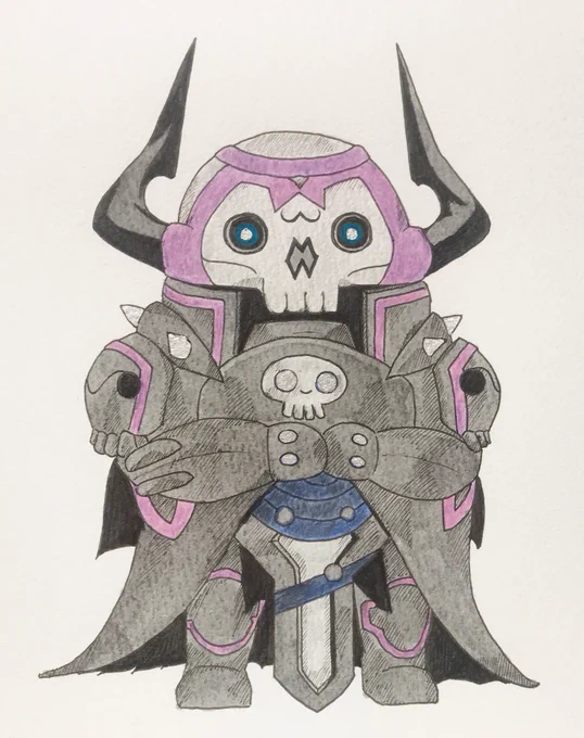 最近山の翁ばっかり描いてるので、そろそろ他のサーヴァントにも挑戦していきたいところです。#FGO 