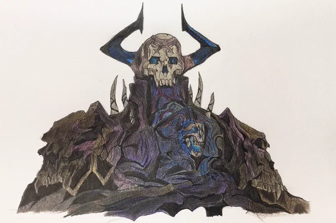 最近山の翁ばっかり描いてるので、そろそろ他のサーヴァントにも挑戦していきたいところです。#FGO 