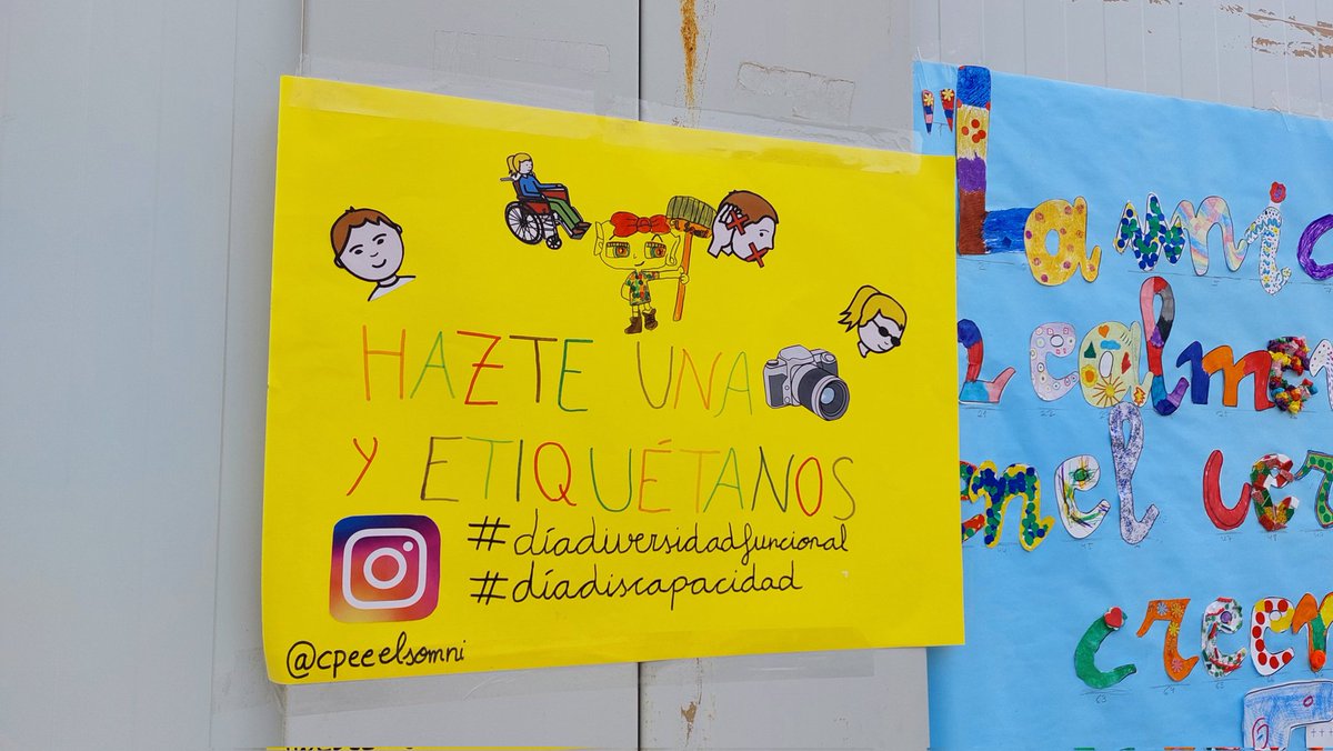 #DiaInternacionalDiscapacitat 
Visitem el Col•legi El Somni <a href="/ceeElSomni/">CPEE EL SOMNI</a> Jornada de convivència pel #DiaDiscapacidad <a href="/NatxoBellido/">Natxo Bellido</a>