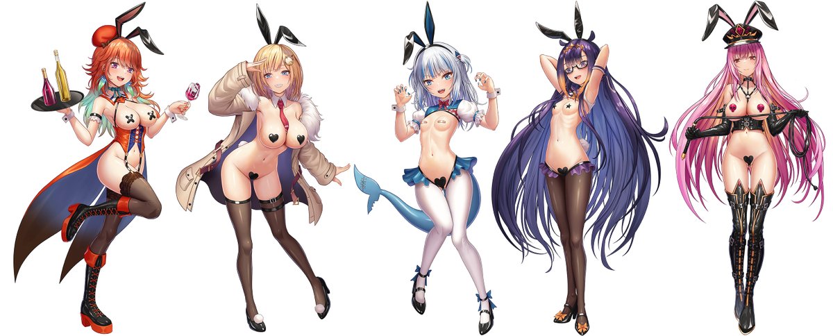 バニーガール
#HololiveEN #ameliaRT #gawrt #callillust #inART #ArtsOfAshes 