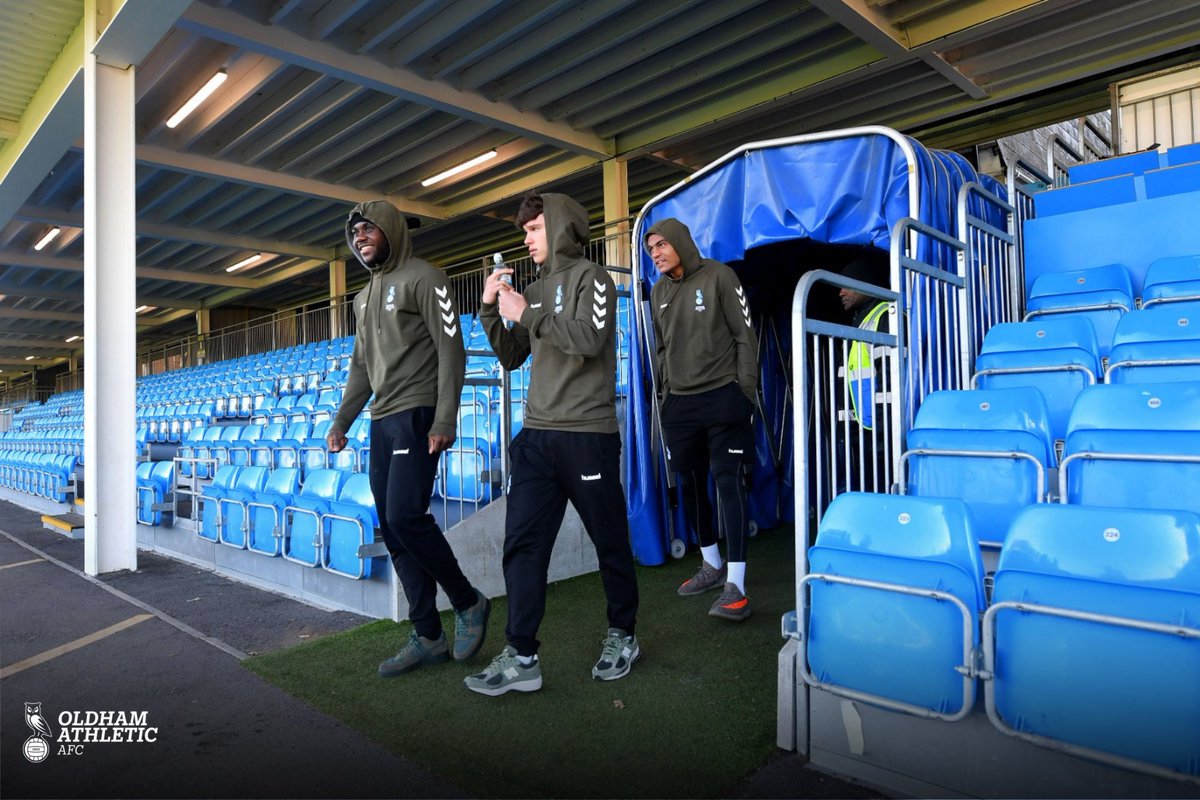 OfficialOAFC's tweet photo. ✅ In the building. #oafc https://t.co/kDQfISCHrU