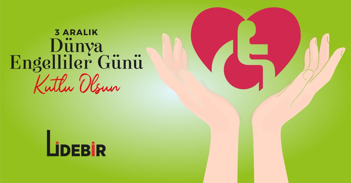 3 Aralık Engelliler Günü kutlu olsun

#3aralıkdünyaengellilergünü