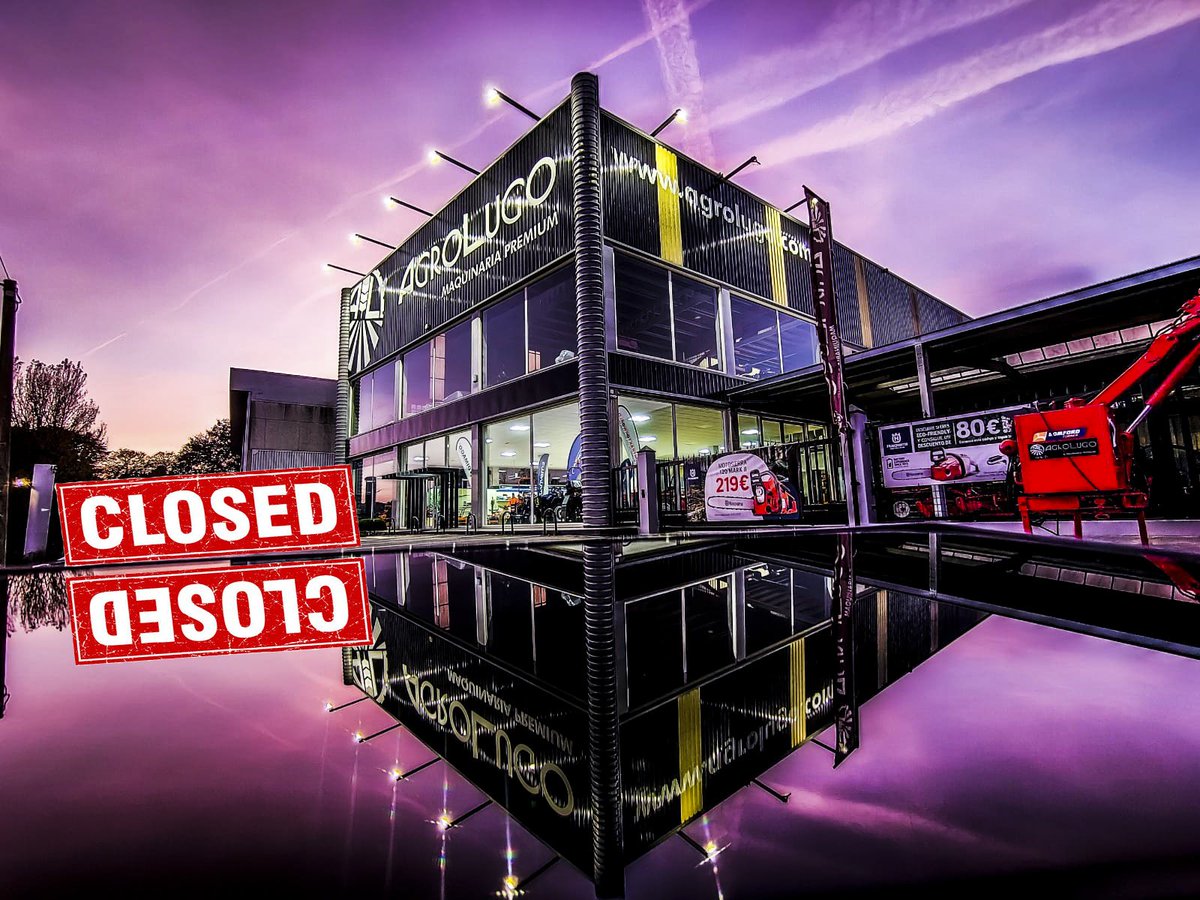 ‼️Aviso importante ‼️

Comunicamos a nuestros clientes y visitantes que los días 6, 7 y 8 de Diciembre, nuestras instalaciones permanecerán cerradas debido a festivo nacional y convenio del sector metal. 

Lamentamos las molestias y esperamos veros de nuevo el viernes día 9!