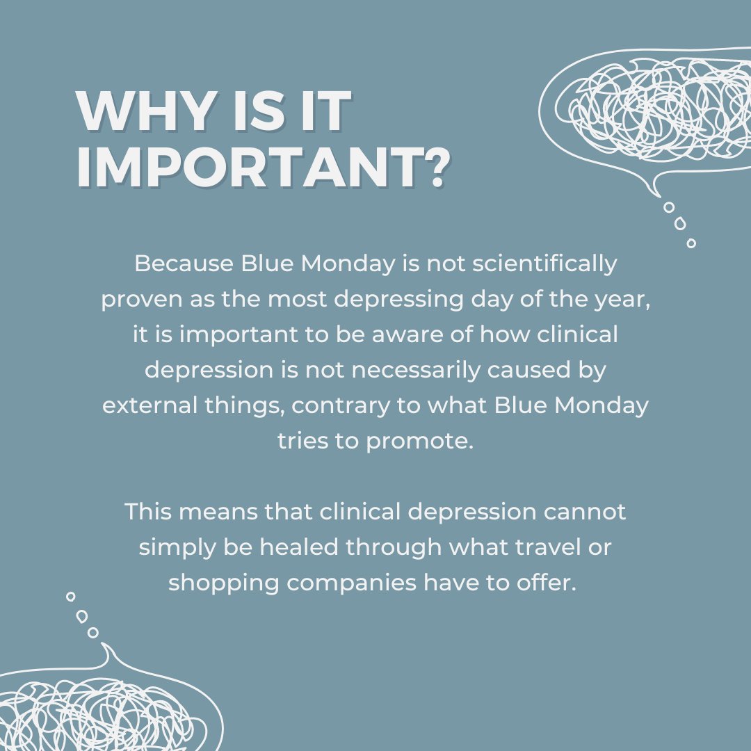 upsuper_'s tweet photo. “Hey, I know it’s Monday. But it’s also a new day and a new week. And in that lies a new opportunity for something special to happen” - Michael Ely

Feeling blue today? 😣 Let’s learn about the most depressing day of the year, and how it doesn’t have to be as blue as it seems. 💙 https://t.co/zpFGAaBeIa