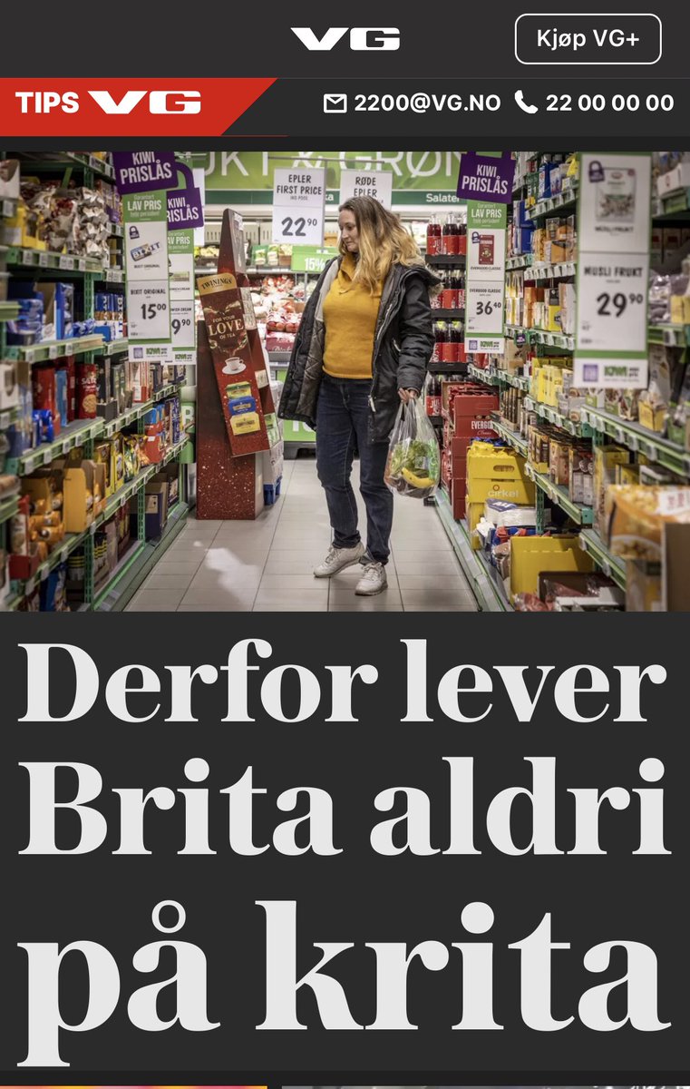 Jeg gratulerer <a href="/vgnett/">VG</a> og #norge med pokal i #kategorien #nonsens.