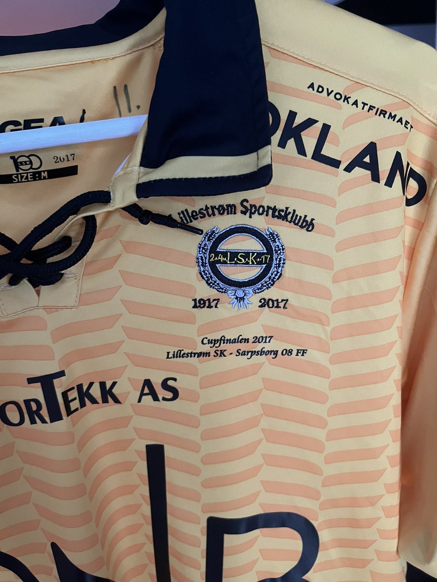 Fem år siden i dag. Kampdrakta til Knudtzon 🏆