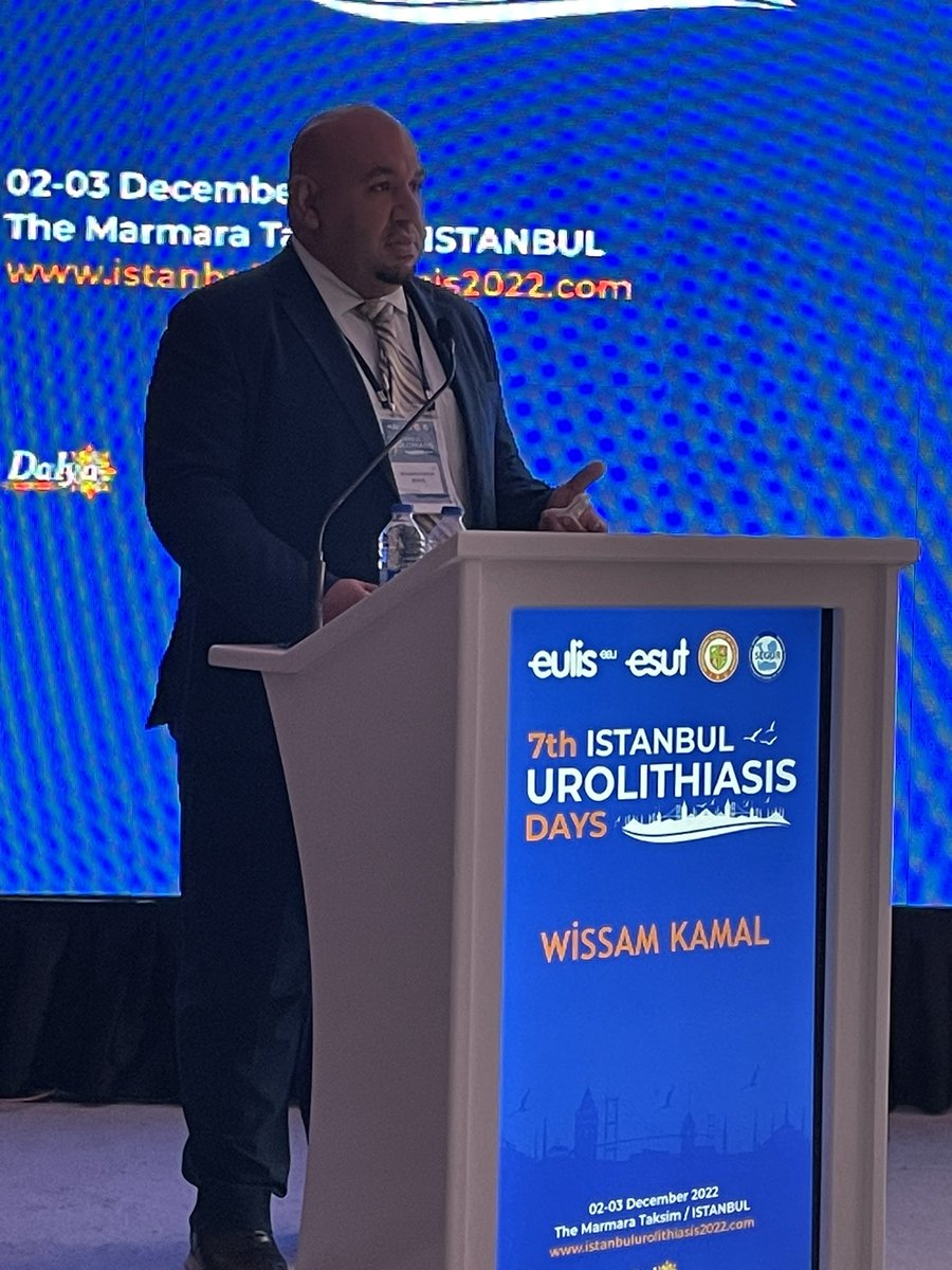 Second day of 7th Istanbul Urolithiasis Days meeting. All aspects of stone disease are being discussed by reknown experts. The room is full. Thanks a lot for the participants and their kind contribution. They joined us and shared with us..