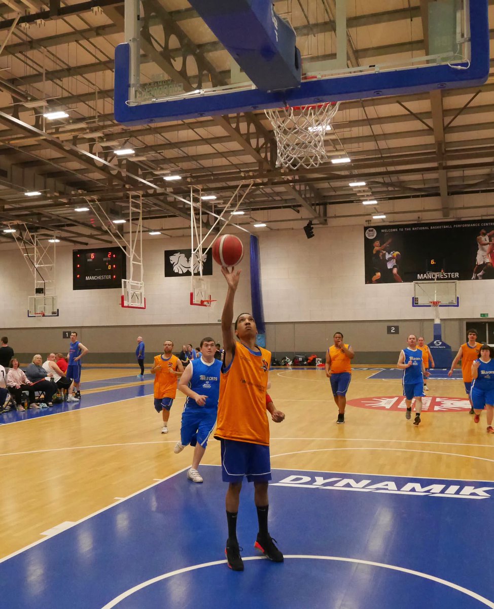 𝐒𝐩𝐞𝐜𝐢𝐚𝐥 𝐎𝐥𝐲𝐦𝐩𝐢𝐜𝐬 𝐄𝐮𝐫𝐨𝐩𝐞𝐚𝐧 𝐁𝐚𝐬𝐤𝐞𝐭𝐛𝐚𝐥𝐥 𝐖𝐞𝐞𝐤🏀

<a href="/GreaterSpecial/">Special Olympics Greater Manchester</a> staged a regional tournament at the National Basketball Performance Centre

Learn more about getting involved in Basketball 👉 bit.ly/3B5wAsS

#EBW2022 | #IDPWD