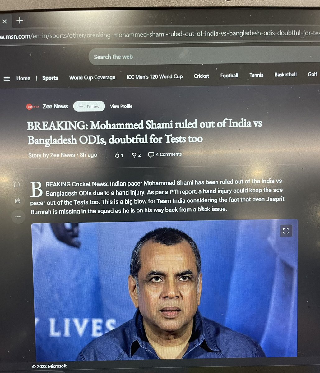 SSuchetan's tweet photo. @ZeeNewsEnglish @SirPareshRawal Why ?! https://t.co/YyOrUh7jOV