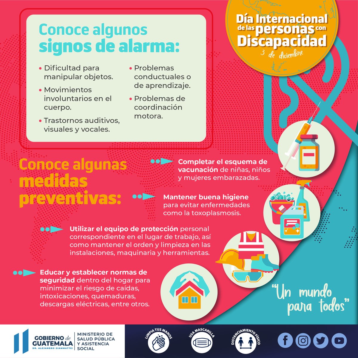 Ministerio de Salud Pública on Twitter "MSPAS El 3 de diciembre se