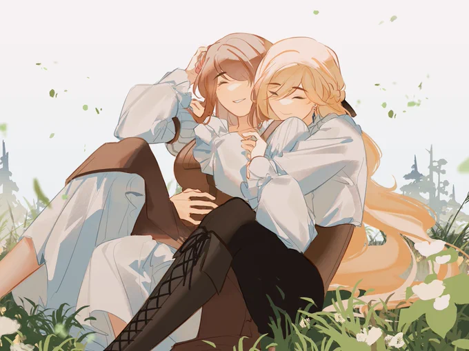 and I'm comforted by the sweet smells of dewbecause the sunrise reminds me of you 