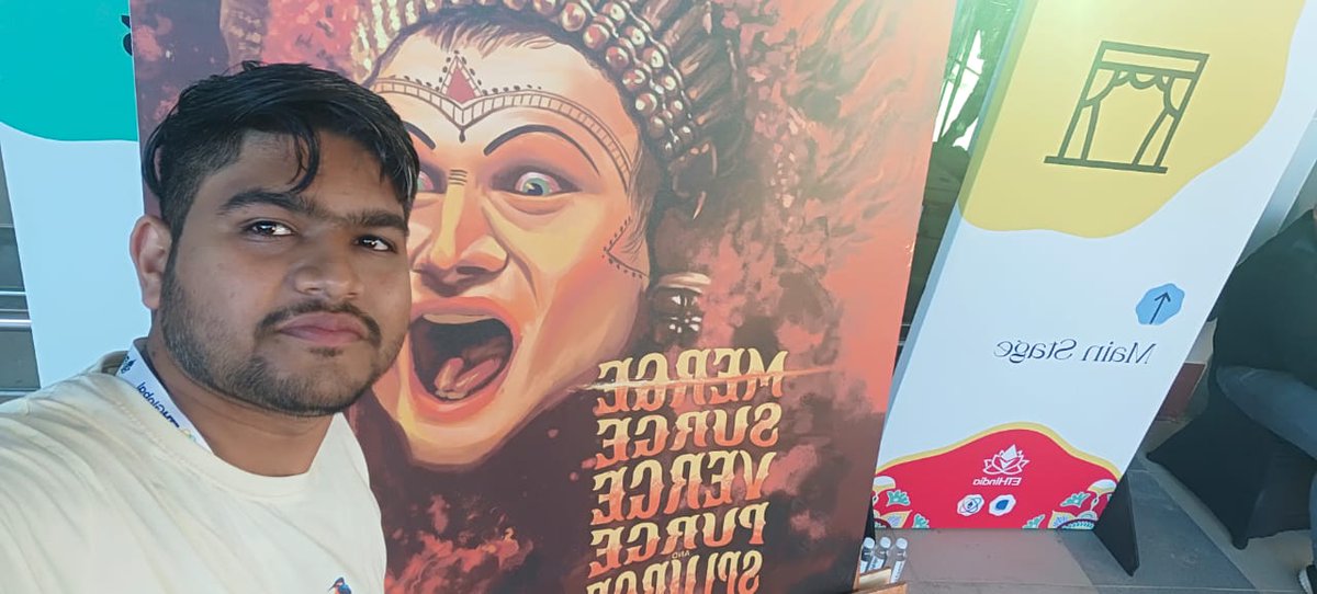AnkitMawle's tweet photo. Fun and on coffee development #ETHIndia @questbookapp @VitalikButerin #Questbook https://t.co/iu3fgkK92J