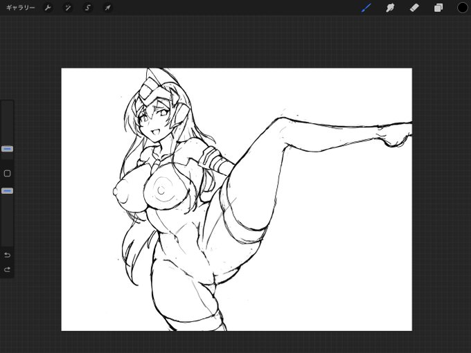 ボテ腹リクエストだけど
あまりにもあたりで描いた腹がいい具合になったぜ 