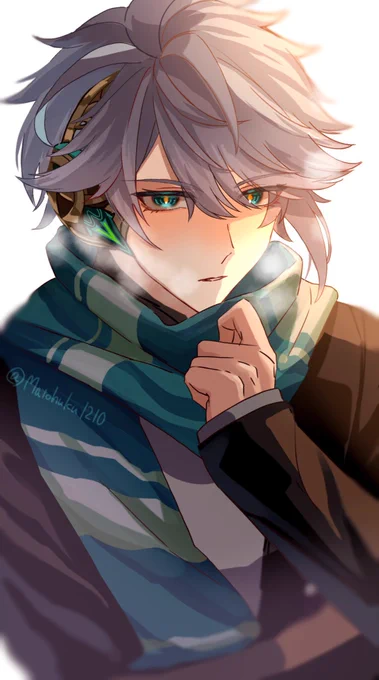 マフラー巻いたアルハイゼンさんも見たい#原神 #GenshinImpact #Alhaitham 
