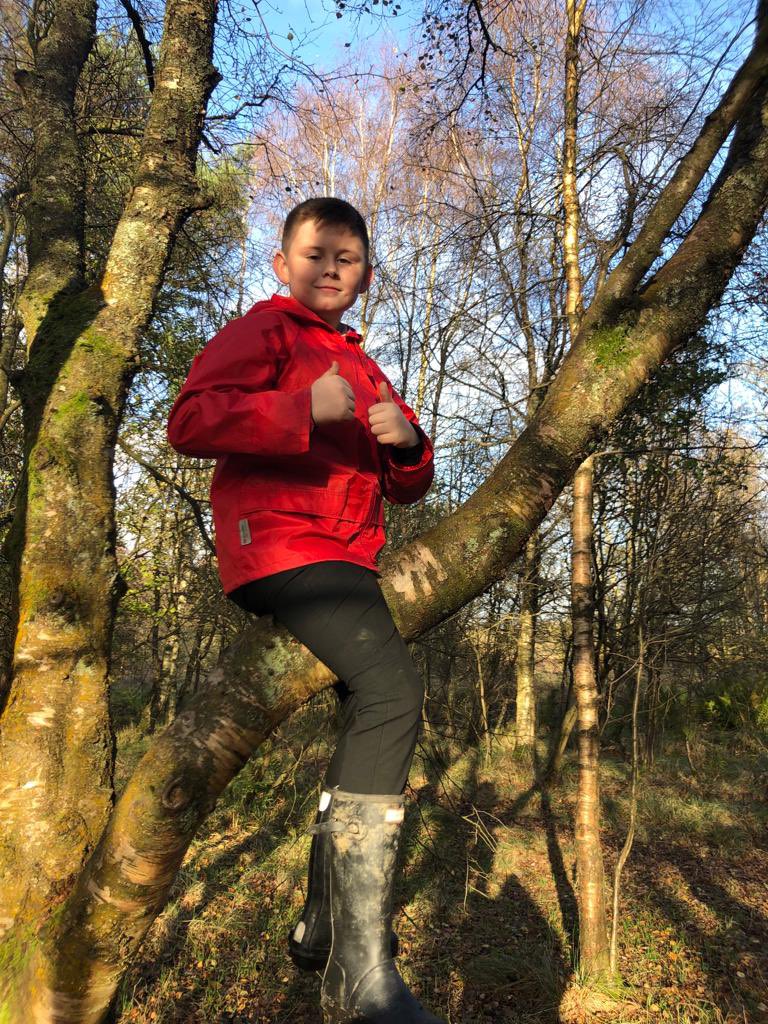 TheHiveStBen's tweet photo. @StBenedictsPS @GlasgowNurture Outdoor explorers at the Hive! Skills for life and great fun too 🌳🌿🍂 thanks Clare from Seven Lochs 👏 https://t.co/dhudAEByOb