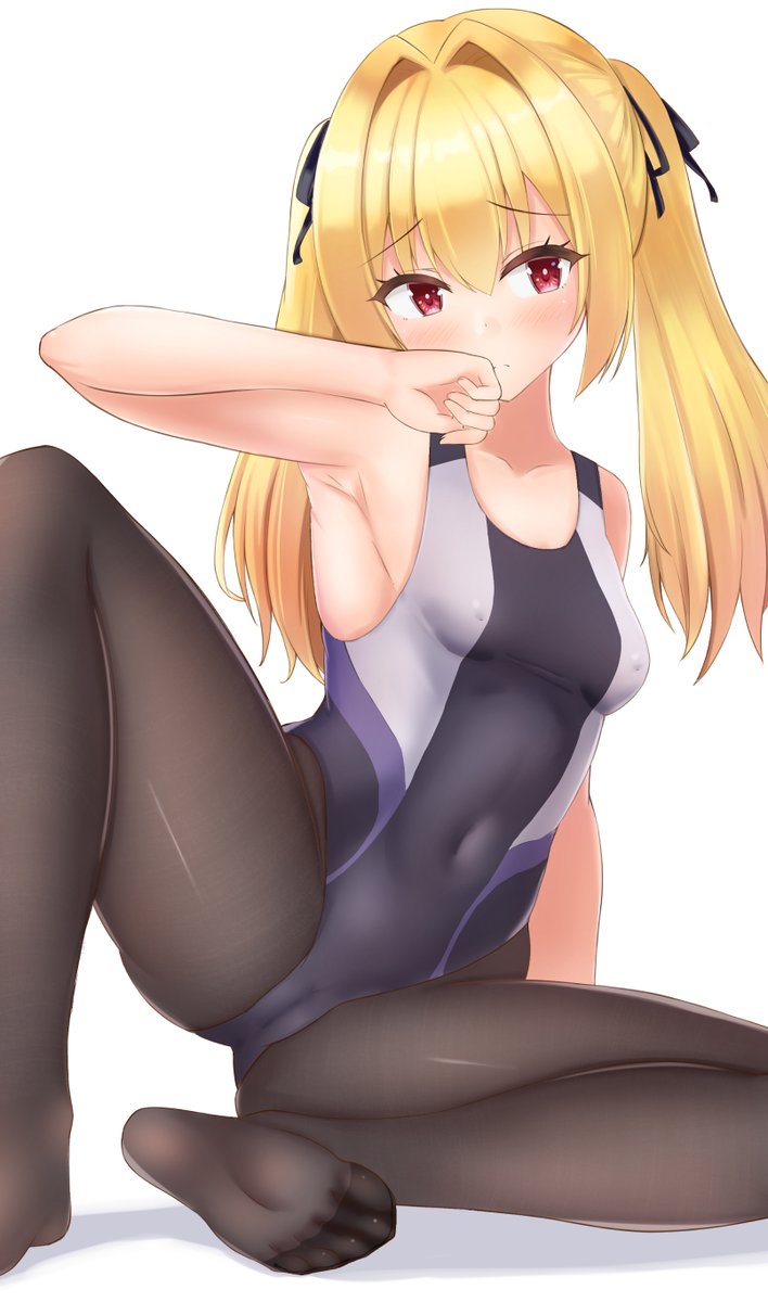 ドルフィンウェーブ始めたので競泳水着の風見エレンを描きました 