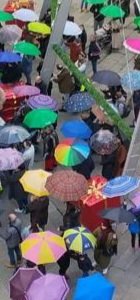 Hoxe paraguada polo Día internacional da Discapacidade na Praza Maior de Ourense